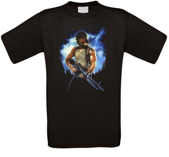 Rambo First Blood Sly Cult Movie T-Shirt All Sizes XXXL