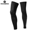 ROCKBROS Ice Silk Cycling Leg Warmers UV Protection Compression Leg Sleeves for Running Basketball Sports Tights Unisex
