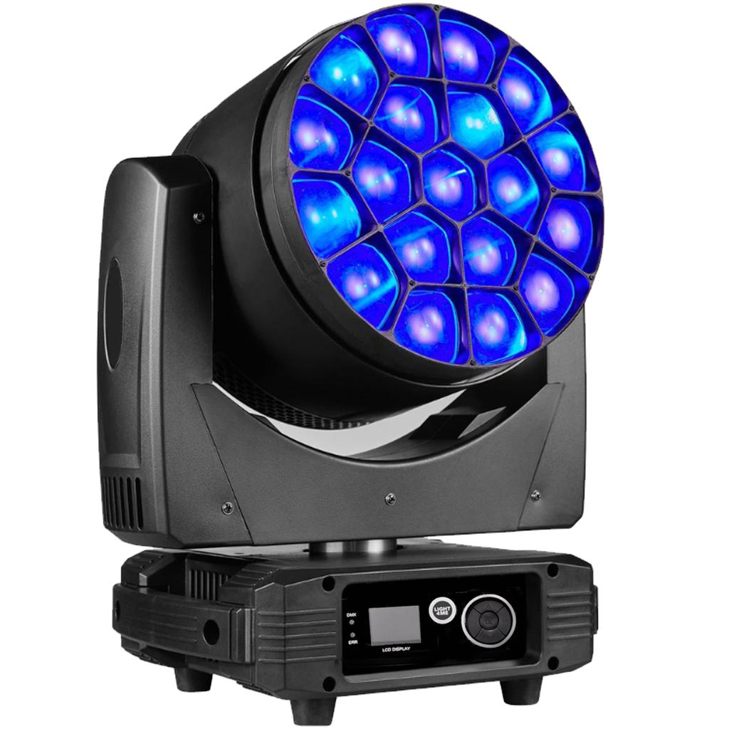 Light4Me Galaxy Mkii Głowica Ruchoma Led Wash Oświetlenie Sceniczne 19X15W Led Rgbw