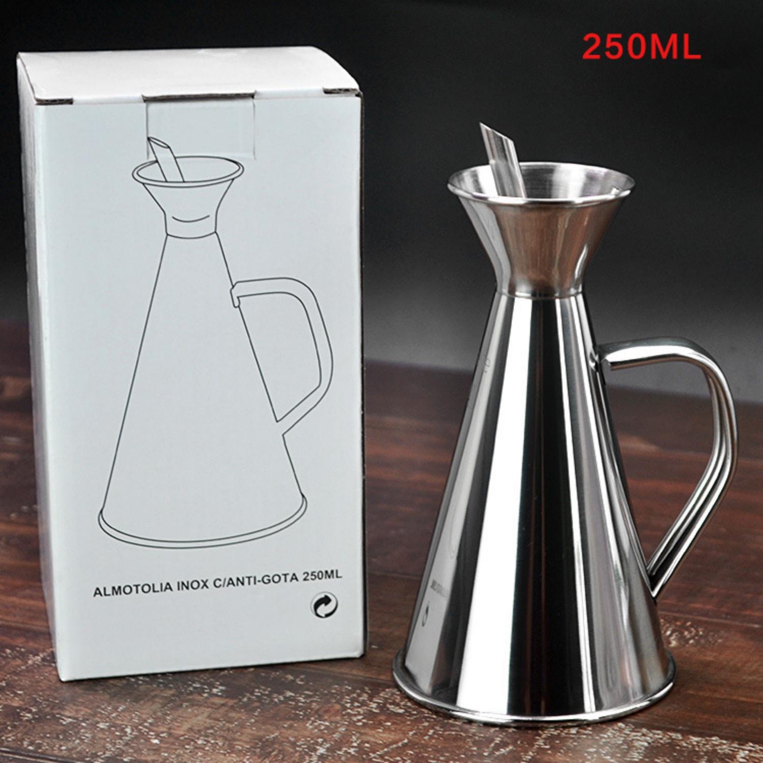 

1PC Stainless Steel Olive Oil Vinegar Pot, Anti-drip and Anti-stain, and Has The Function of Kitchen Water Dispenser Bottle