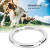 Carbon Steel Cow Nose Ring Silver Farm Animal Nose Ring Easy To Use Bull Nose Ring  Husbandry