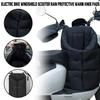 Universal Motorcycle Windproof Leg Blanket, Cold-Proof Scooter Knee & Lap Protective Wrap for Electric Bikes