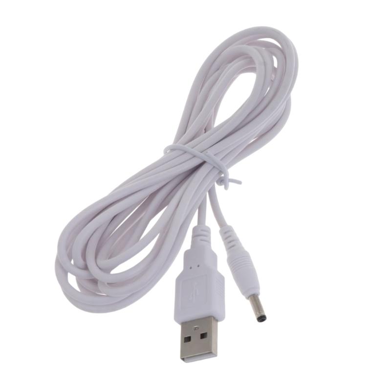 

Кабель живлення USB на штекер 3,5 мм x 1,35 мм 5 вольт Зарядний шнур Адаптер USB на 3,5 мм x 1,35 мм 5 В Швидка зарядка