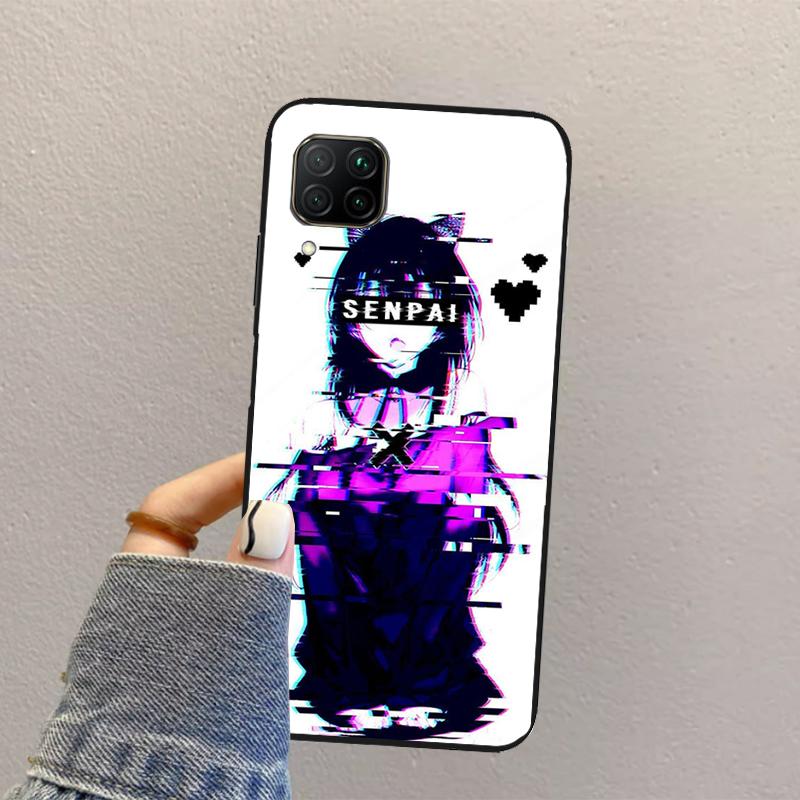 

Waifu Anime Manga Senpai Girl For Huawei Nova Y70 Y90 Y60 Y73 Y72 Y61 Y91 12s 12i 11i 8i 9 10 SE P40 Lite P60 P30 Pro Case Huawei P40 Lite 4G