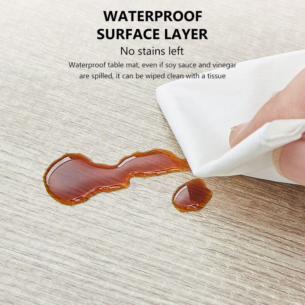 Moisture-Proof Cabinet Mat Thickened Dining Table Mat Mildew Easy Drawer Liner  Closet