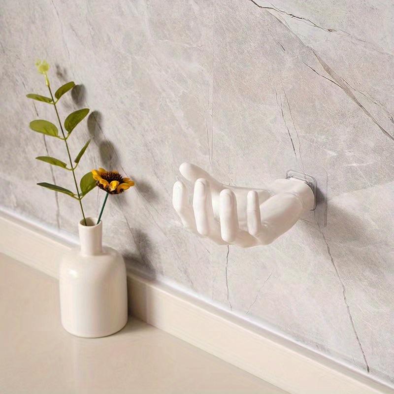 1pc Hand shape , Traceless Punch-free Wall Hook, Durable Hook for Keys, Hats, Towels, Toiletry, Self-Adhesive Household