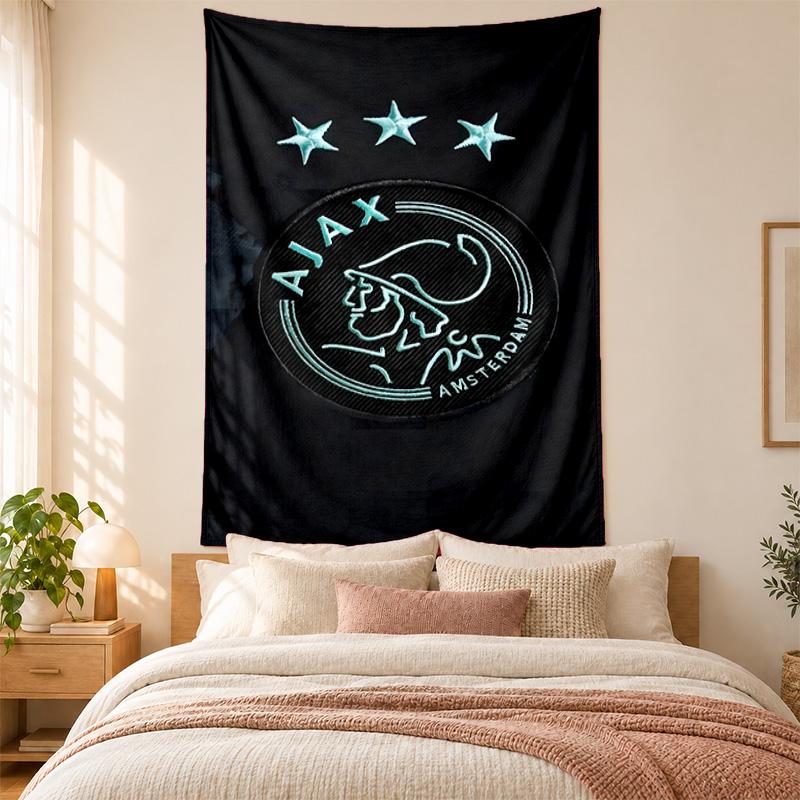 AFC Ajax Tapestry Highquality for Decorating Living Room Bedroom Dorm Walls Ideal As Bedroom Wallart Orholiday Gift