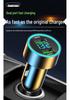 120W Dual Flash Car Charger with Digital Voltage Display for Super Fast Mobile Charging