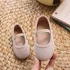 Girls' Cute Candy-Colored Summer Flats, Children's Solid Color Versatile Dance Performance Shoes for Young, Middle, and Older Kids