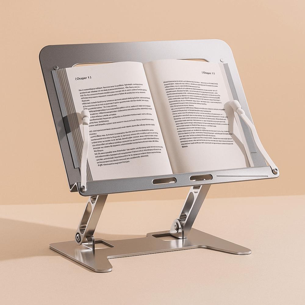 Foldable Reading Bookshelf Support Reading Bracket Tablet Stand Book Holder Tray  Students