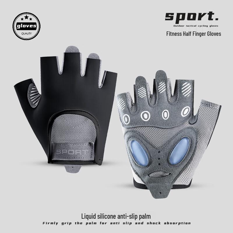 Longchan Women s Half-Finger Gym Gloves S-L