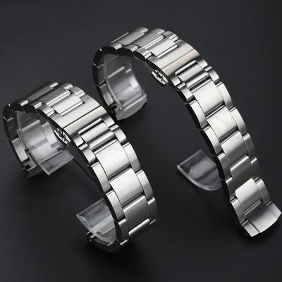 Armband für Tissot 1853 Rhythm T044 Silbernes Uhrenarmband 20mm Prs516 Luchi Serie T044417a T044430a Herrenuhren Zubehör