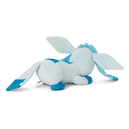 TAKARATOMY A.R.T.S Pokemon Suyasuya Kamarád Plyšová hračka S Glaceon Přibližně 33 cm široký.