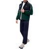 Fila Athletics Tennis Color Block Stand Collar Cotton Jacket Winter Men Jacket Pine-Green A11M213902F-DG