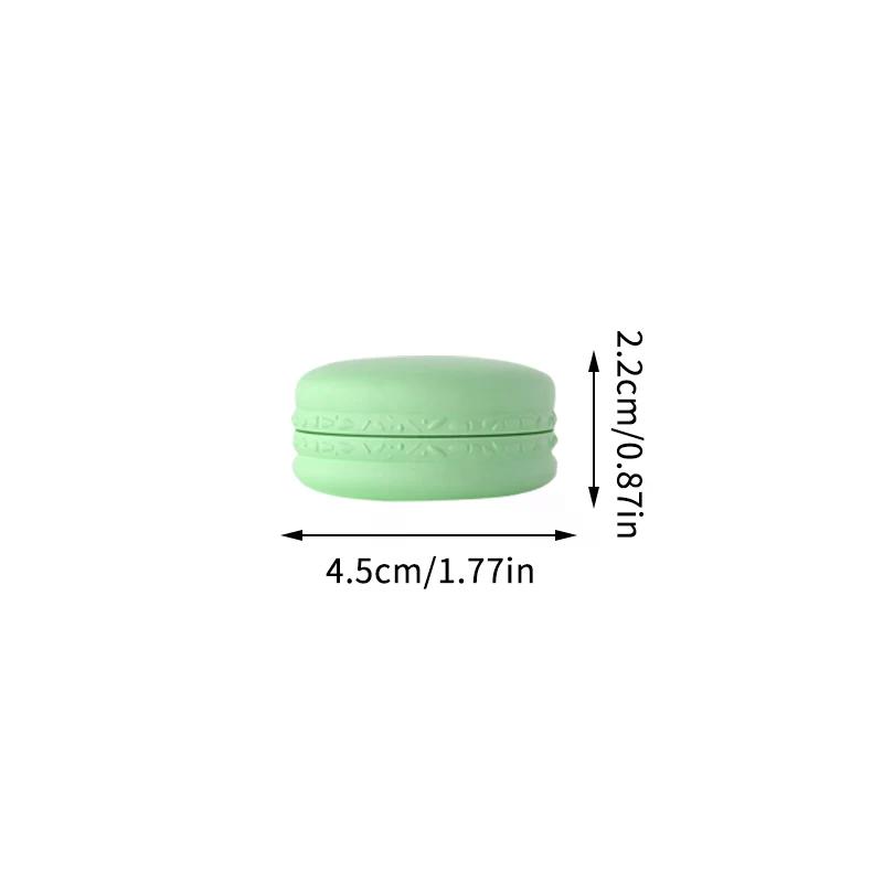 5Pcs 10g Macaron Color PP Plastic Cream Jars Portable Travel Cosmetic Containers for Lotion Foundation Makeup Storage