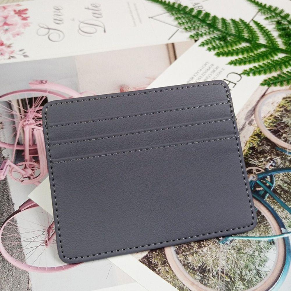 Bank card ID Card Business Women Men Short Wallet Short Purse Slim Billfold Multi Slot Card Holder