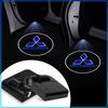 Pentru Lancer Lancer ASX Outlander 2 3 Pajero Mirage exzos Pajero 4 2 Bucăți Emblema Ușă Mașină Lumină LED Lampă de Bun Venit Proiector Laser Wireless