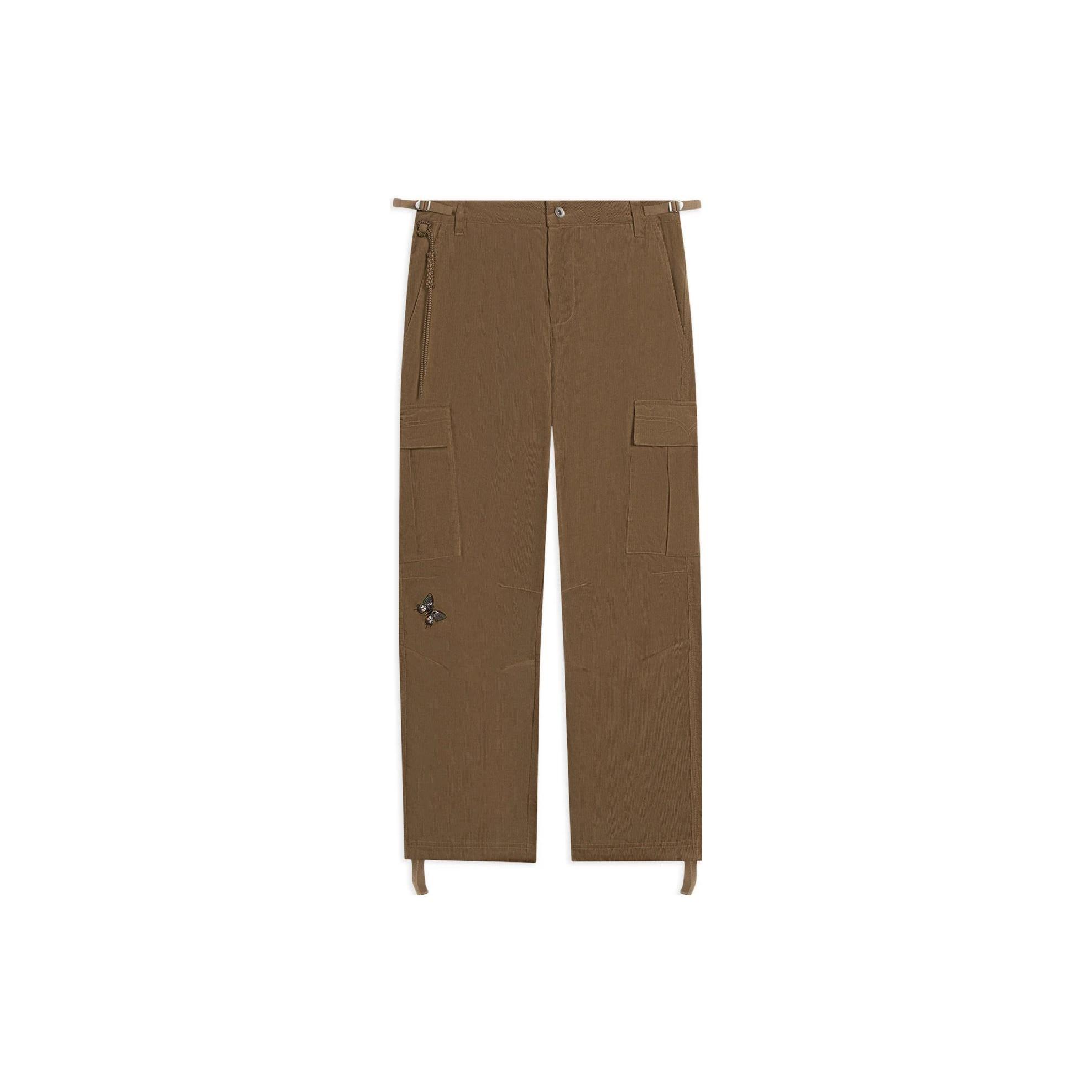 Li-Ning Skateboarding Graphic Cargo Pants Brown Men s AKXR643-1 M
