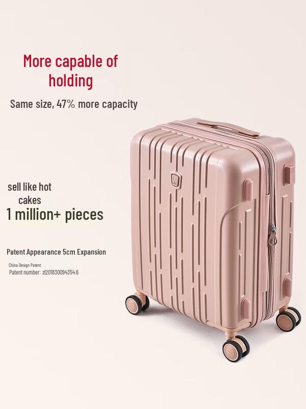OIWAS Expandable Hardshell Suitcase with Charging Port