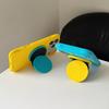 Water Ripples Solid Color Liquid Silicone Case for iPhone Air 13 14 15 16 17 Pro Max Folding Bracket Kickstand Shockproof Cover