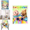 Ultra Soft Cocomelon Flannel Blankets For Kids Warm Comfortable And Cozy Gift