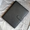 A5 A6 Metallic Texture PU Leather DIY Binder Photocards Collect Book Diary Agenda Planner Cover Stationery