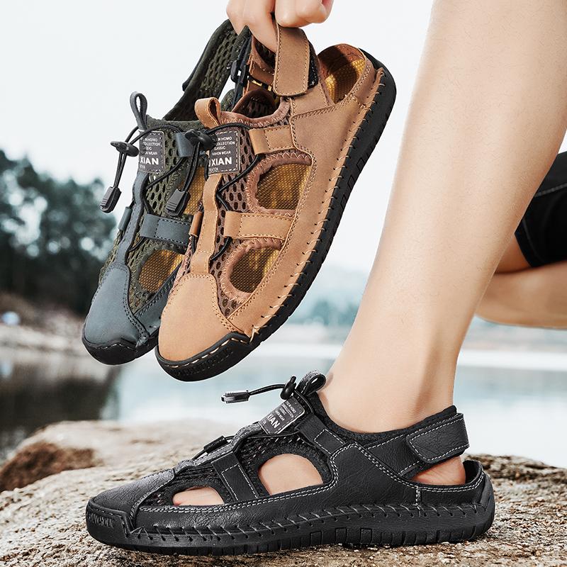 Men's Sandals Breathable Mesh Casual Shoes