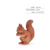 Deer Family Fox Artificial Animal Figures Cute Mini Resin Statues Smooth Surface for Desktop Display Home Decor Gifts