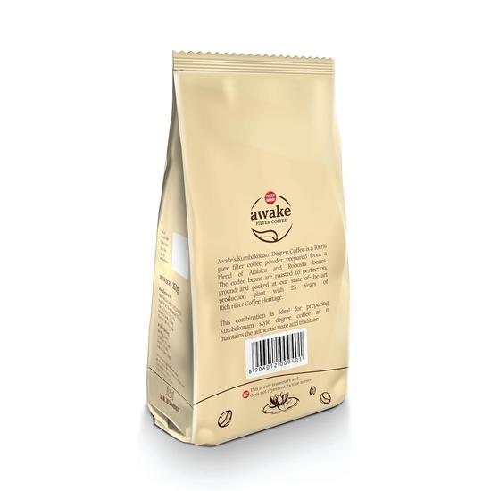 PROASPĂT & SINCER Cafea Awake Kumbakonam Degree | Cafea Măcinată Pură| Cafea Filtru Sud Indiană | Pachet 250g