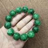 Natural Emerald Jade Bracelet Emperor Green Dry Emerald Jade Bead Bracelet Emerald Beads Rosary Bracelet Precious Jewelry