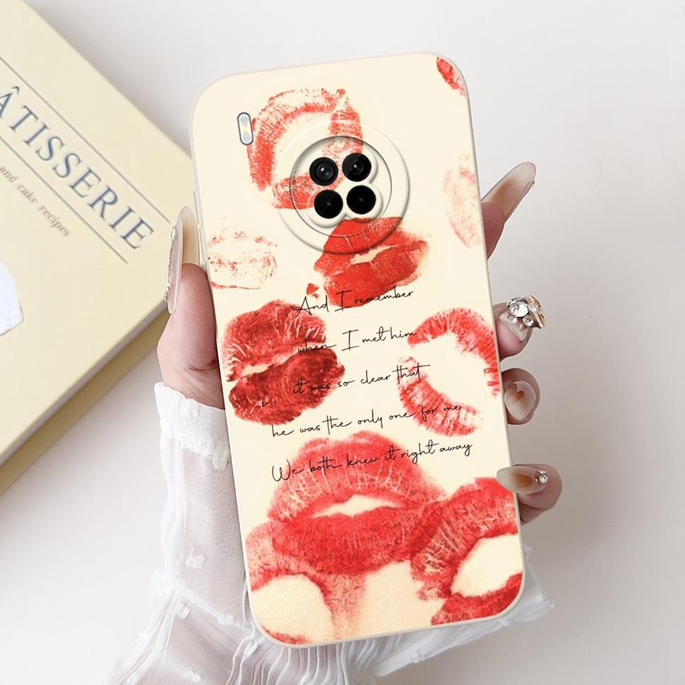 For Huawei Y9a Case FRL-23 FRL-L22 Fashion Painted Cover Soft Silicone TPU Phone Case For Huawei Y 9a Y9a Back Cover