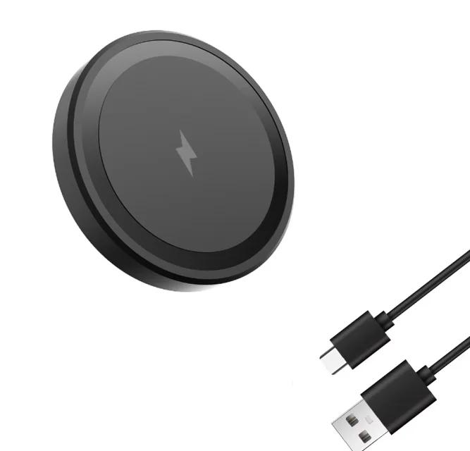 Magnetic Wireless Charger Pad For Magsafe iPhone 17 16 15 14 13 Pro Max Earport Desktop Type C Magnet Fast Charging Phone Stand