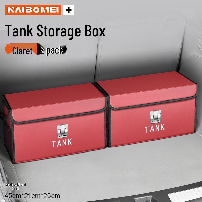 Tank Car Trunk Storage Box Organizer for Models 300/400/500/700/800