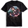 Anime Fashion Demon Slayer Tshirt Graphic Tees Streetwear Tees Japanese Funny Kimetsu No Yaiba