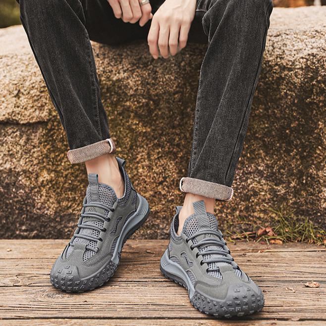 Men's Mesh Lightweight Summer Men's Shoes Breathable, Odor Proof, Anti Slip, Wear-resistant Casual Sports Shoes for Men