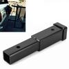 12in Trailer Hitch Extension 500lbs Towing Extender Steel Square Tube for Class 3/4 2in Receiver Extension Tow Bar
