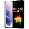 Phone Case For Samsung Galaxy S24 Ultra S23 FE S22 S20 S21 5G S10 S9 Plus S10E S8 Soft Silicone Clear Kurdistan Flag Cover