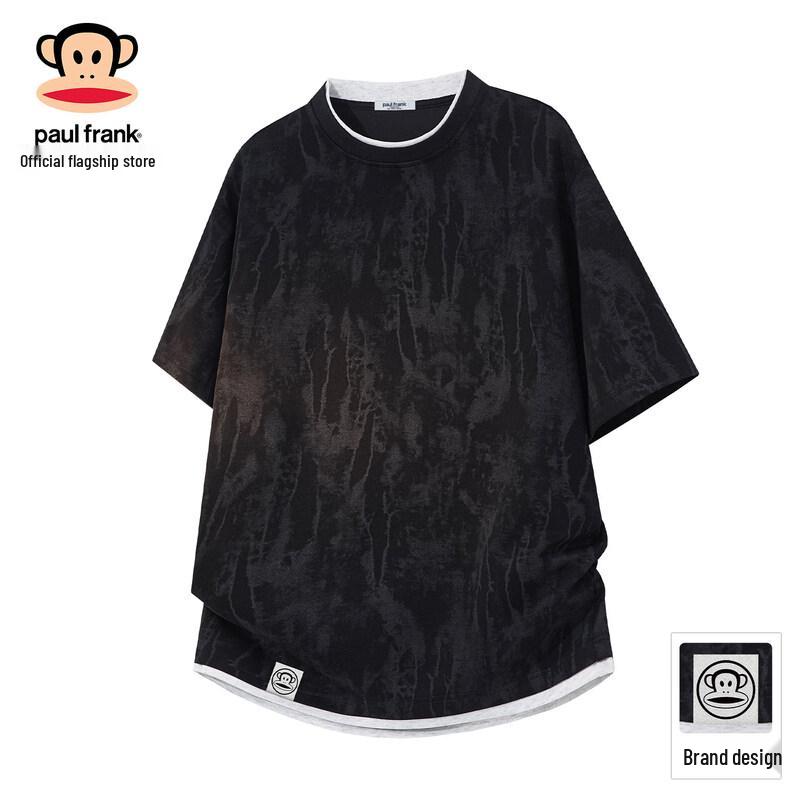 Paul Frank Men s Tie-Dye Loose Fit Short Sleeve T-Shirt 3XL