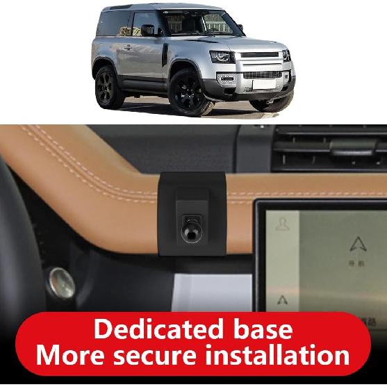 Car Phone Holder for Land Rover Defender 2020 2021 2022 2023 2024 2025 Auto Accessories Navigation Bracket Interior Decoration Mobile Cell Phone
