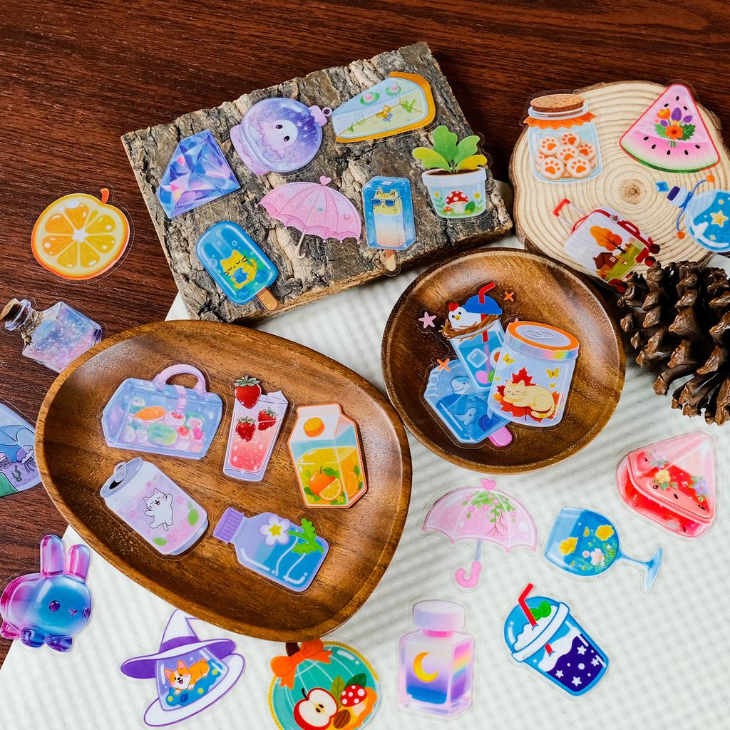 Fun Sticker Pack For Water Bottles, Luggage, Laptop, And Phone Case Decoratio