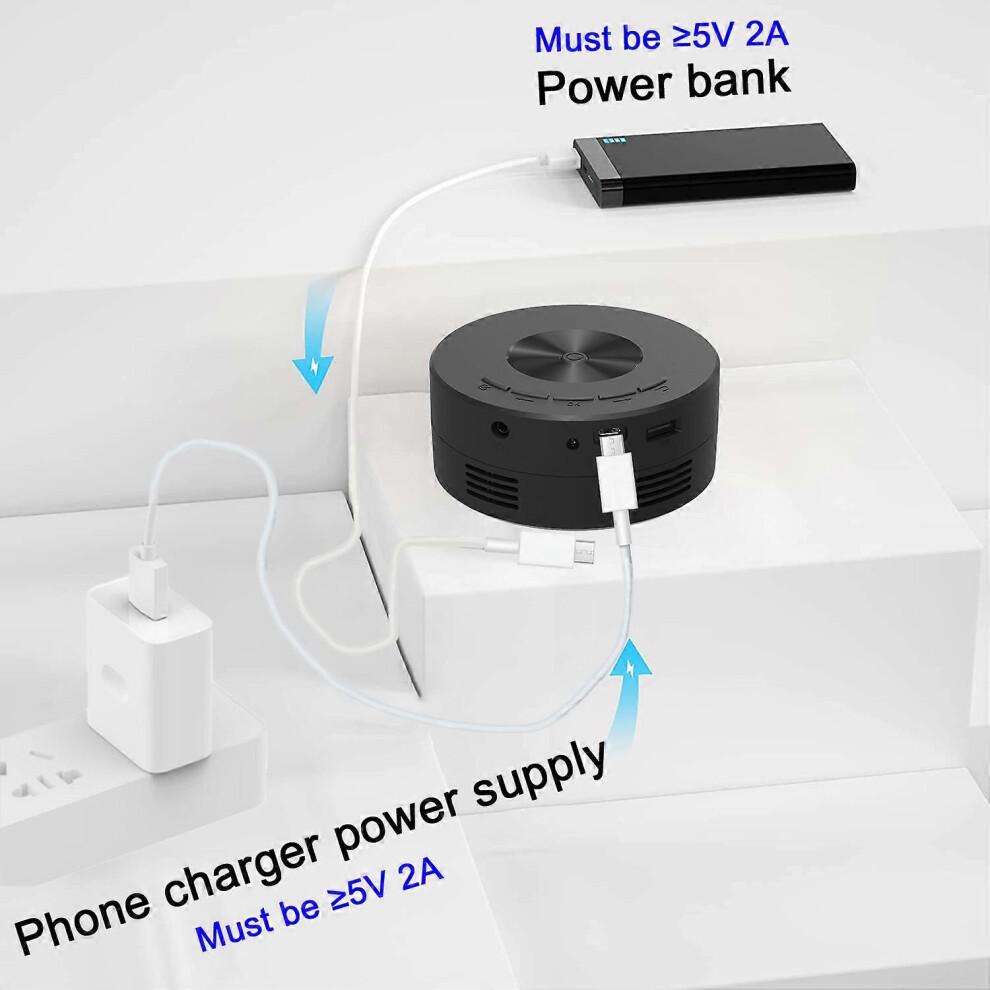 Mini LED Handy Projektor 1080P Heimkino Kino USB Mini Tragbar HD LED Kinder Handy Projektor