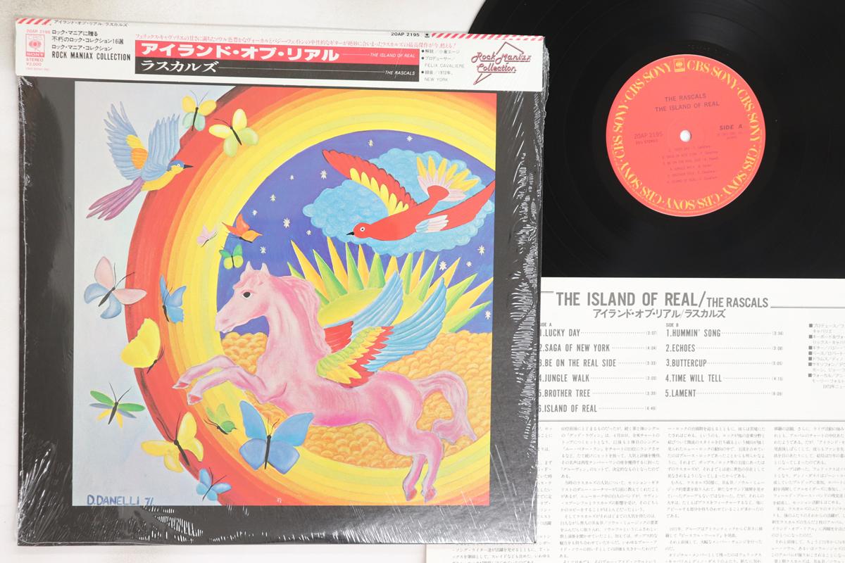 

LP Record RASCALS - Island Of Real 20AP2195 CBS SONY 1972 Japan Obi Rock Used