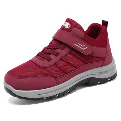 Walking Shoes, Large-sized Outdoor Hiking Shoes, Velcro Shoes, Soft-soled Comfortable Casual Shoes
