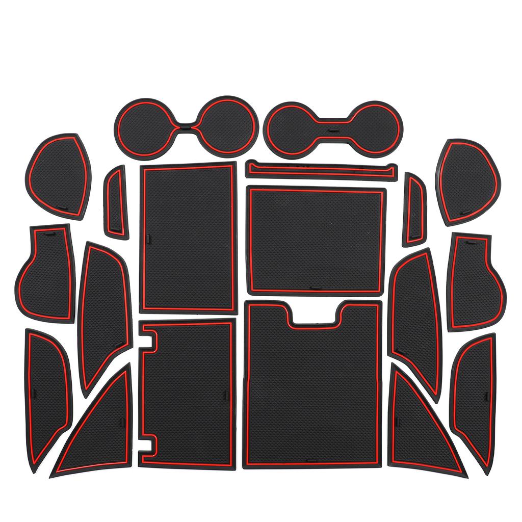 for Toyota Prius 60 2025 2025 Anti-slip Gate Slot Mat Car Door Groove Pad Cup Holder Interior Accessories Rubber