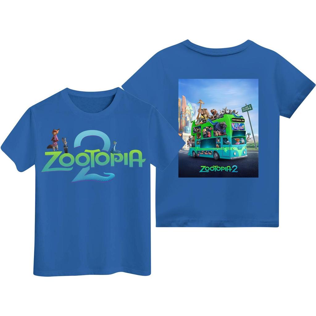 Children's Casual Fashion Cartoon Print Short-sleeved T-shirt Top