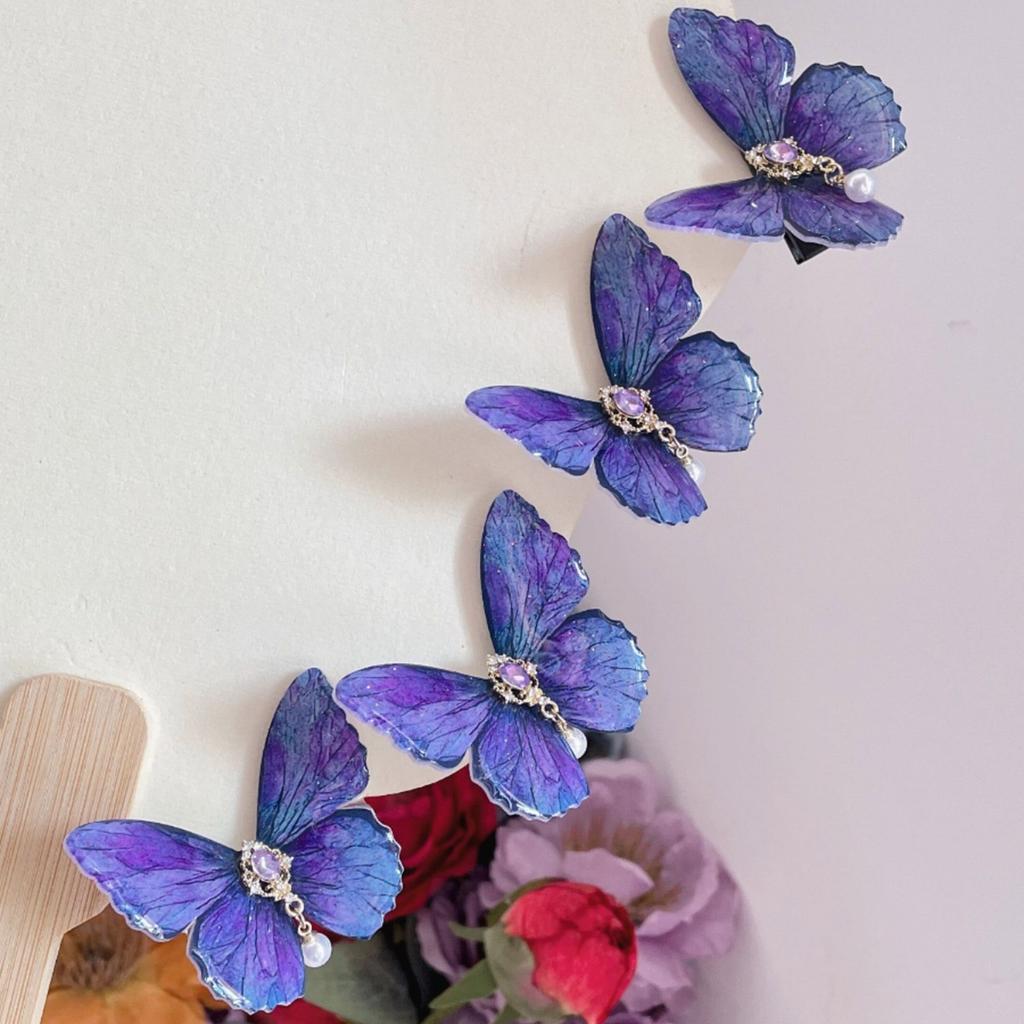 Fashion Hair Clip Delicate Hairpin Butterfly Hair Barrette Stylish Hair Adornments Perfect Gift for Fashionable Ladies