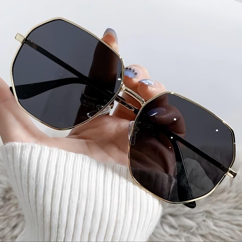 

Summer Men Women Polarized Geometric Sunglasses For Cycling And Outdoors золотий