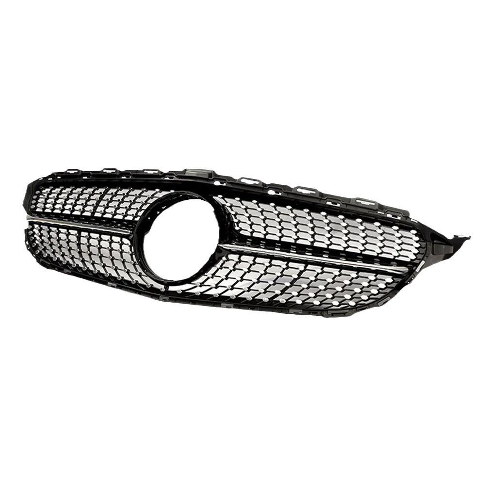 19-23 Mercedes C-Class W205 Front Grille with Camera Hole for Star Emblem