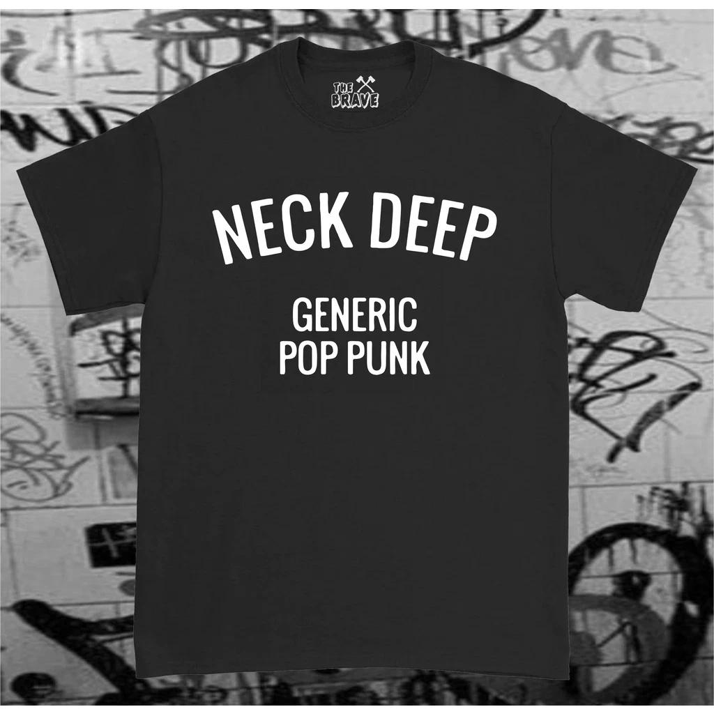 Neck Deep Generic Pop Punk T-shirt, printed on a new material. 3XL