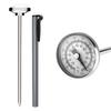 Upgrades Bimetallic Food Temperature Gauges  with Fast Response Time Food Safety Temperature Gauges  for Baking Grilling & Cooking